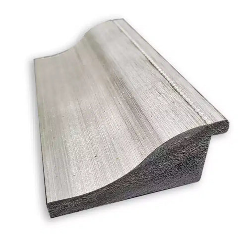 Espejo de pared enmarcado para tocador de baño de 45 x 35 pulgadas, plateado, rectangular moderno, no requiere montaje
