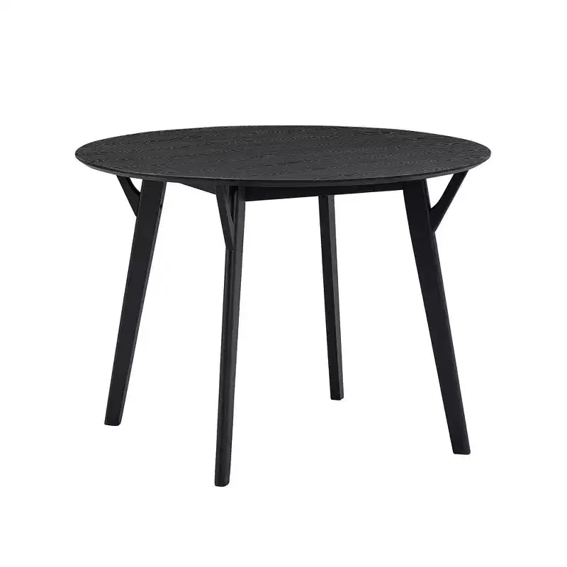 Mesa de Comedor Redonda Moderna de 42", Mesa de Cocina para 4 Personas, para Sala de Estar, Apartamento, Restaurante