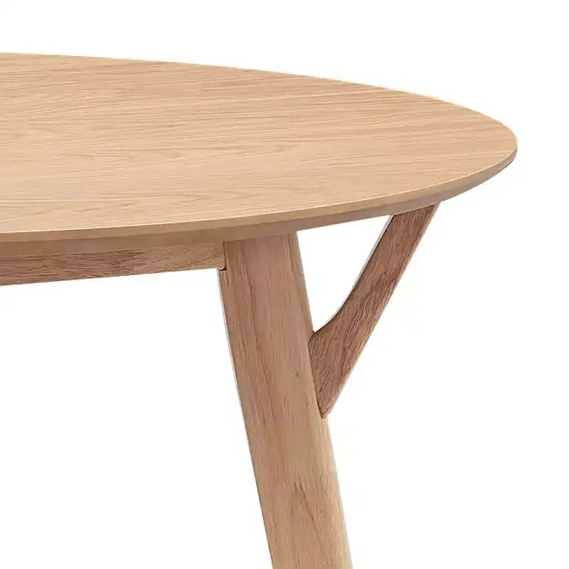 Mesa de Comedor Redonda Moderna de 42", Mesa de Cocina para 4 Personas, para Sala de Estar, Apartamento, Restaurante