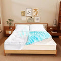 Dyonery 3/4 Inch Memory Foam Mattress Topper , 2 Inch Cooling 5-Zone Gel Memory Foam Plus 1 Inch Down Alternative Pillow Top Mattress Topper