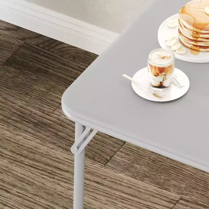 Mesa de juego plegable de 96,5 cm, mesa de juego acolchada de PU con estructura de acero para fiestas y noches de juegos