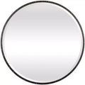 Uttermost Benedo Rustic Black 42 Round Oversized Mirror