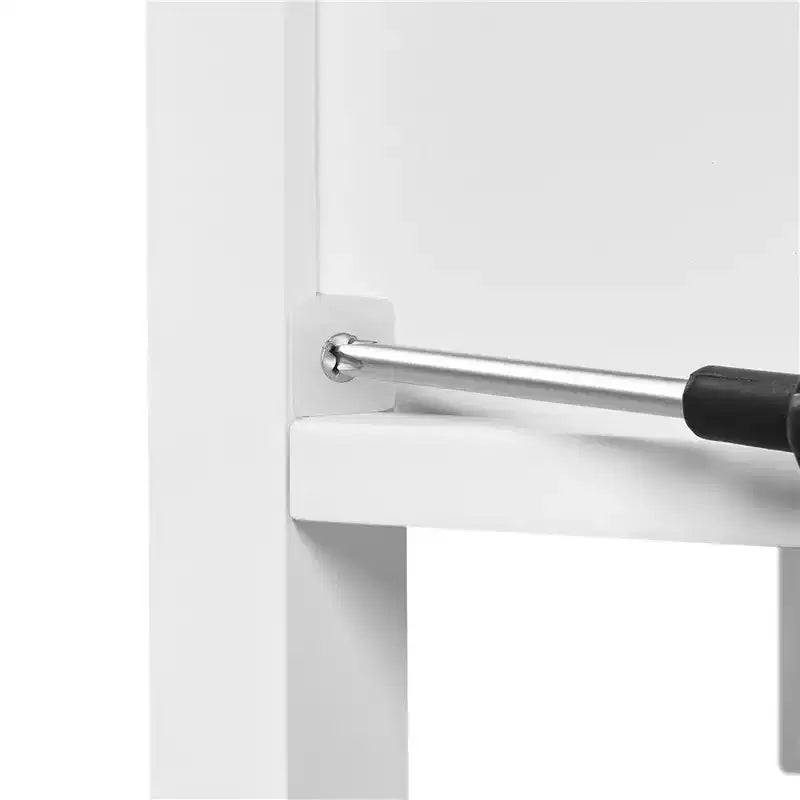 Mueble de Almacenamiento Moderno para Baño con 3 Cajones y 2 Estantes Abiertos