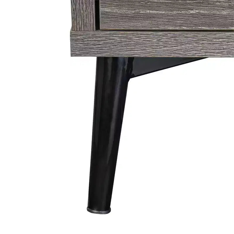 Zapatero organizador para 12 pares, mueble de almacenamiento para entrada con estantes interiores abiertos y ajustables, acabado de madera envejecida