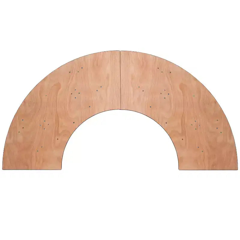 Mesa de banquete plegable de madera Serpentine de 5.5 pies x 2 pies