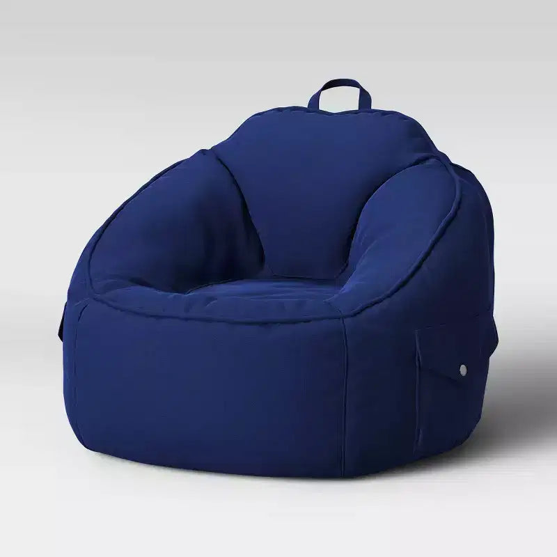 Sillón puf de lona para niños