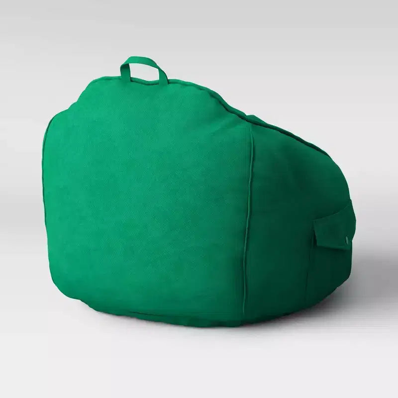 Sillón puf de lona para niños