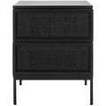 Zadie 2 Drawer Rattan Nightstand - NST5007 - Safavieh