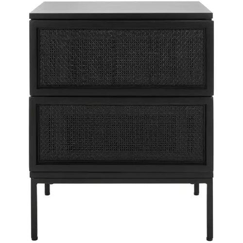Zadie 2 Drawer Rattan Nightstand - NST5007 - Safavieh