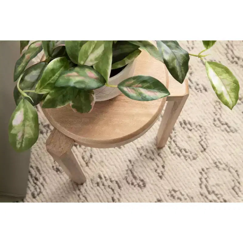 Mesa auxiliar Stuart de madera, 14x14x20, Natural