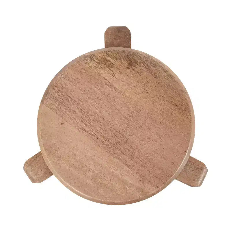 Mesa auxiliar Stuart de madera, 14x14x20, Natural