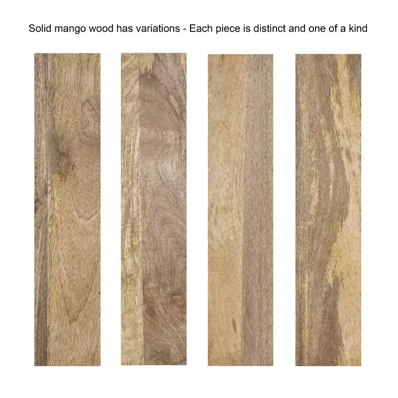 Mesa auxiliar Stuart de madera, 14x14x20, Natural